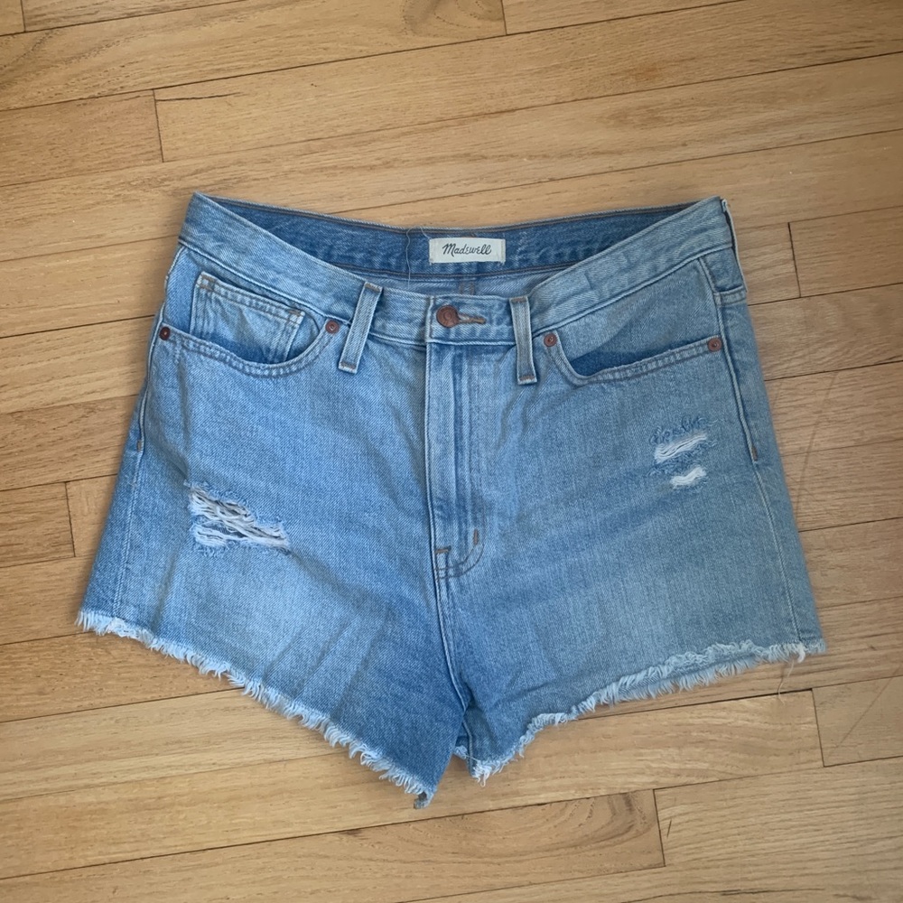 Madewell The Mom Jean Short
